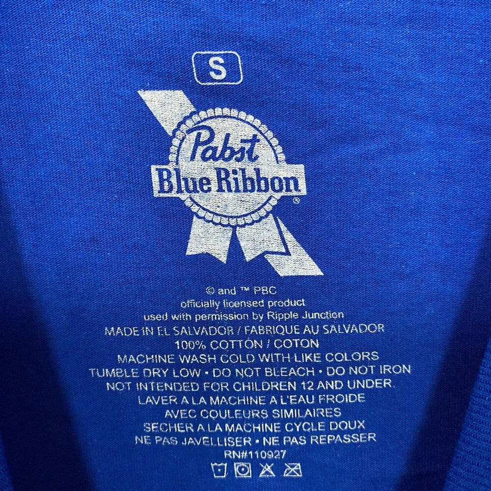 Pabst Blue Ribbon Racing 1844 Promo T-Shirt Small - Picture 4 of 4
